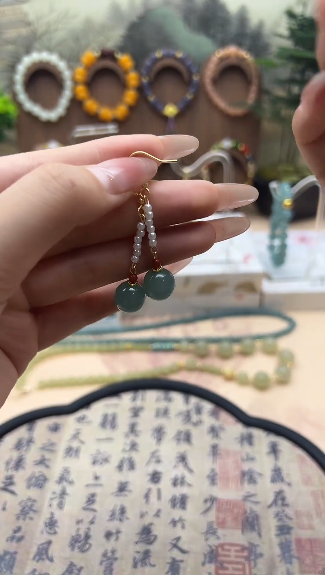 未镶嵌翡翠耳饰221