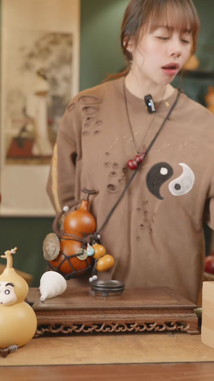 【闪购商品】313号精品天然大漆工艺防渗内胆酒葫芦~