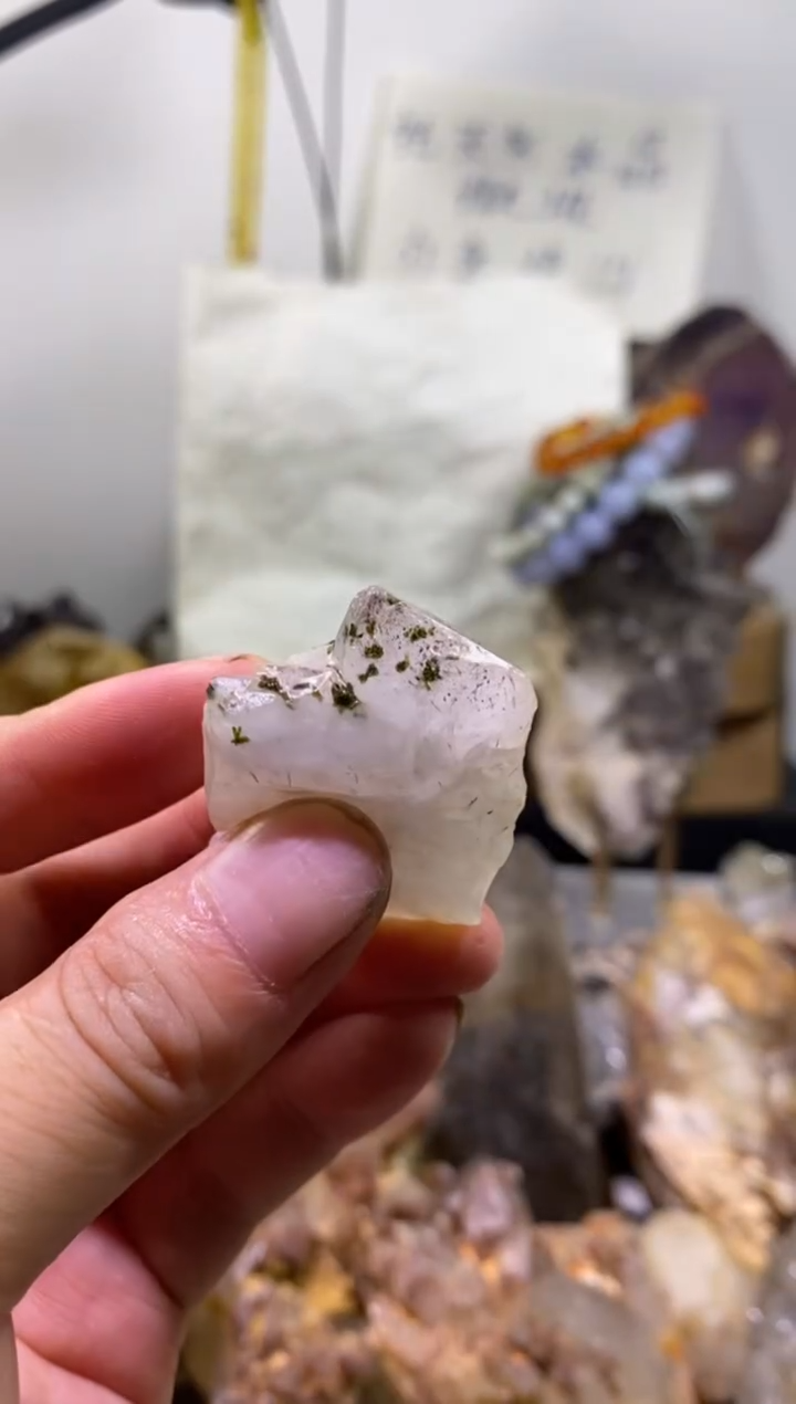 未镶嵌珠宝半成品水晶42号四川超七花园水晶