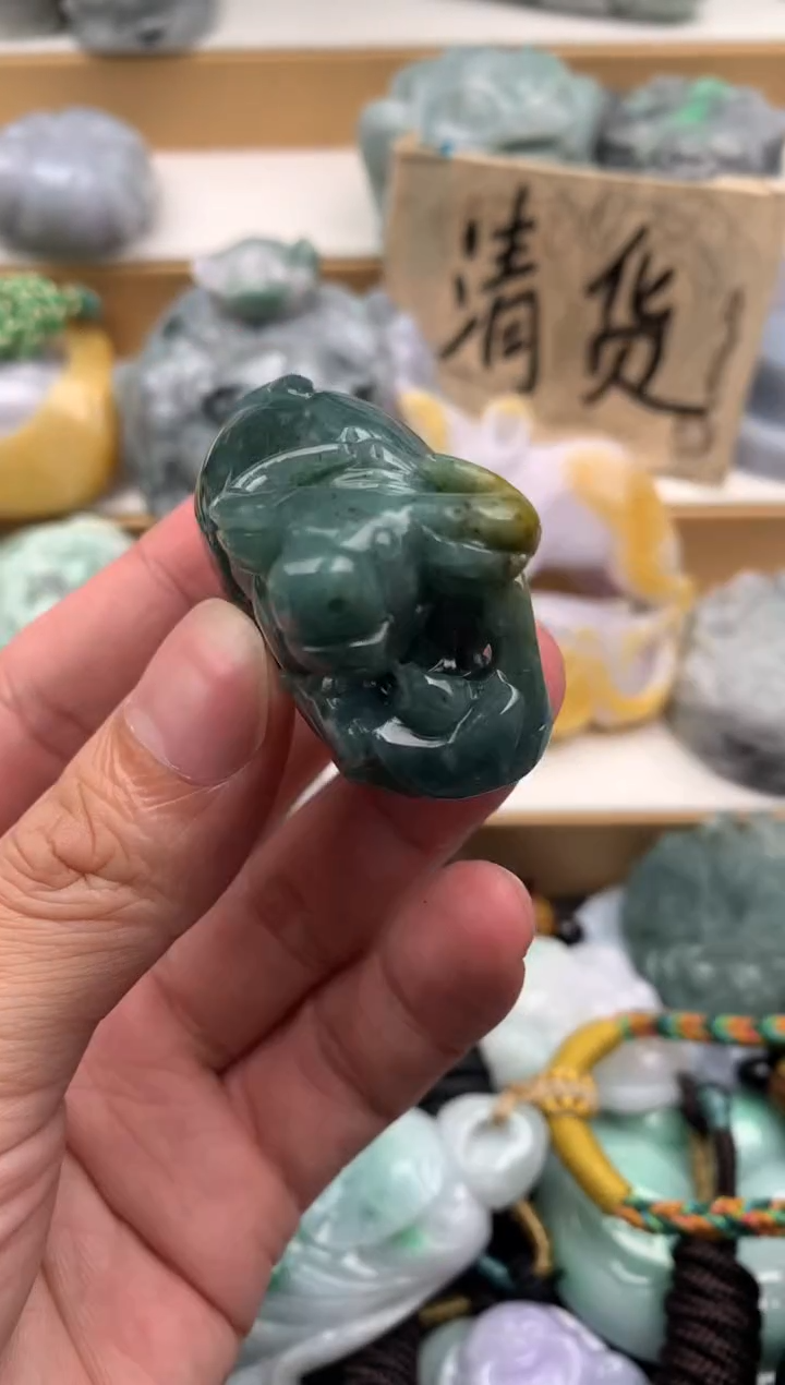 吊坠(不含链)未镶嵌翡翠1