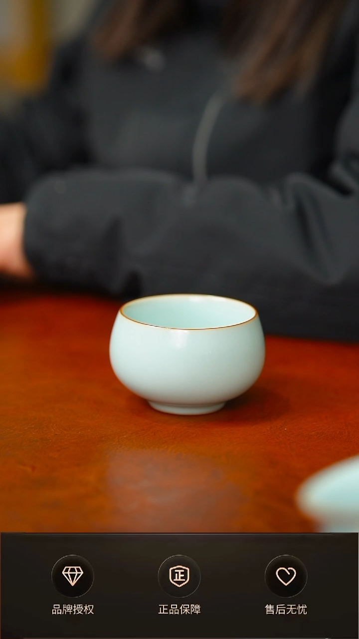 其他天青佛肚杯不完美 简装