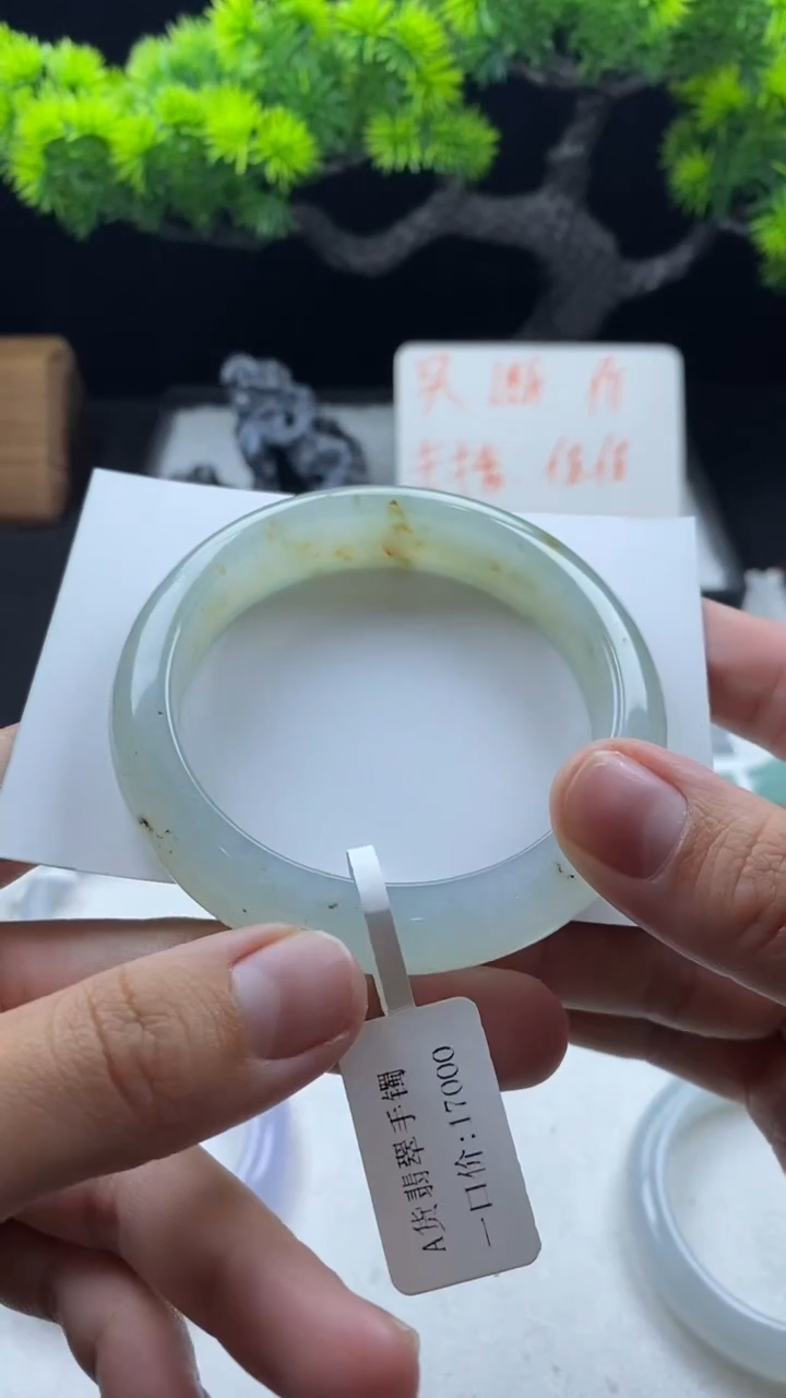 【闪购商品】翡翠手镯未镶嵌54+圈~不退不换