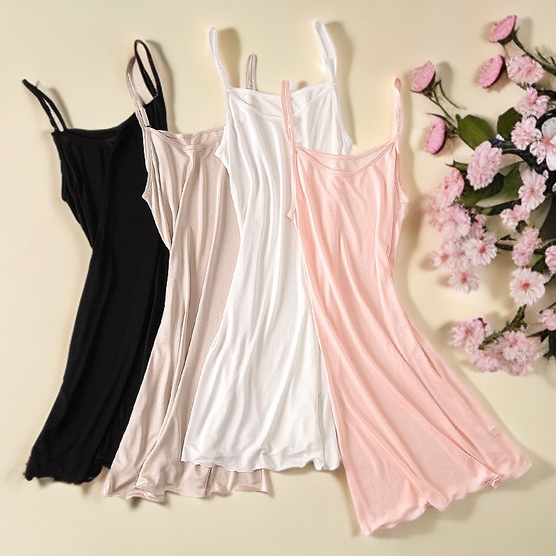 高品质丝质薄款吊带睡裙（直播间专用）