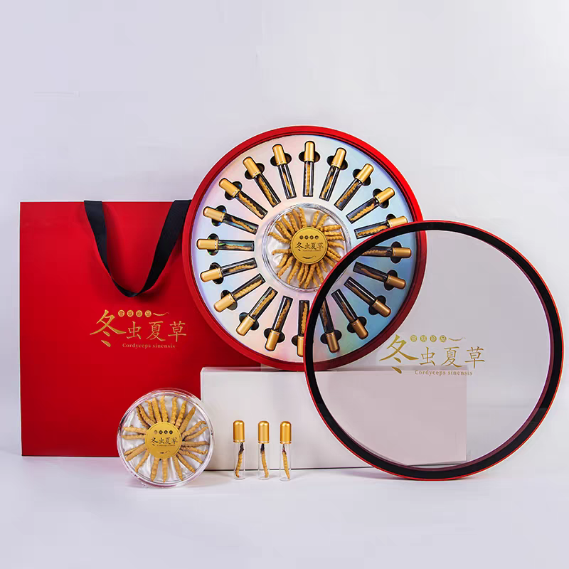 过年过节送礼品虫草冬虫夏草礼盒高端大气上档次有面子多种规格选