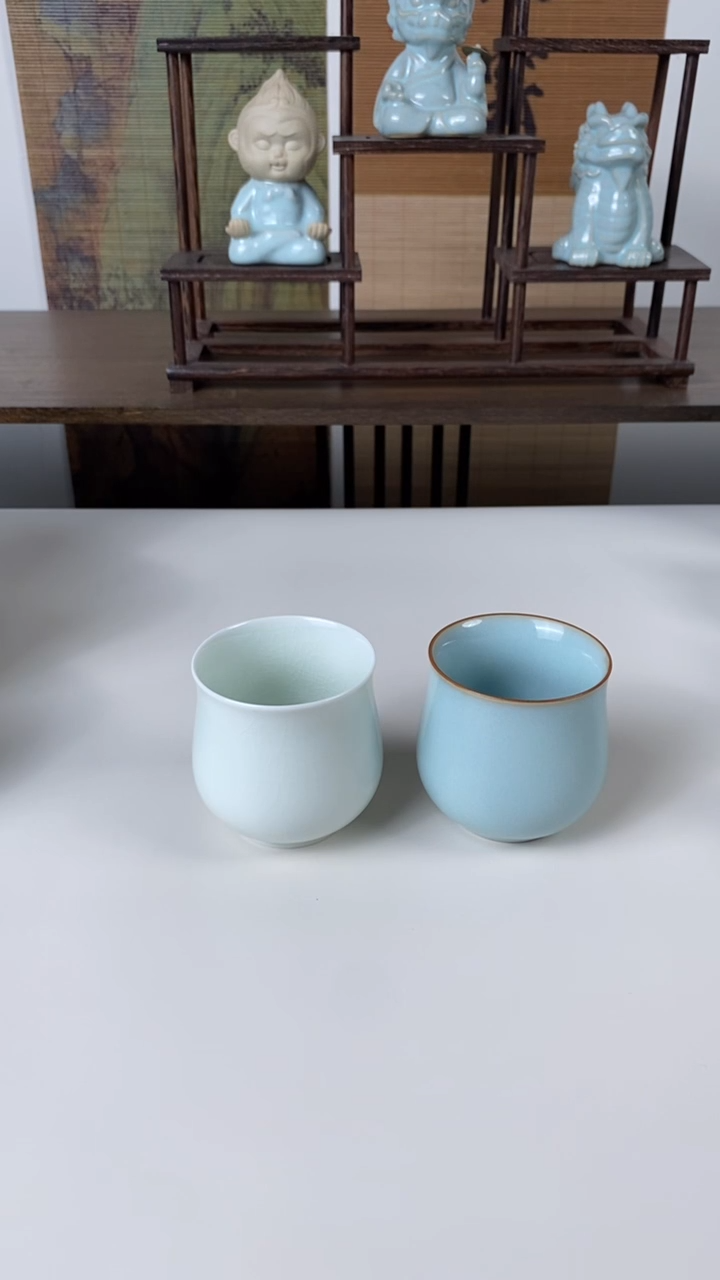 【闪购商品】杯珑匠美人杯天青+玉青