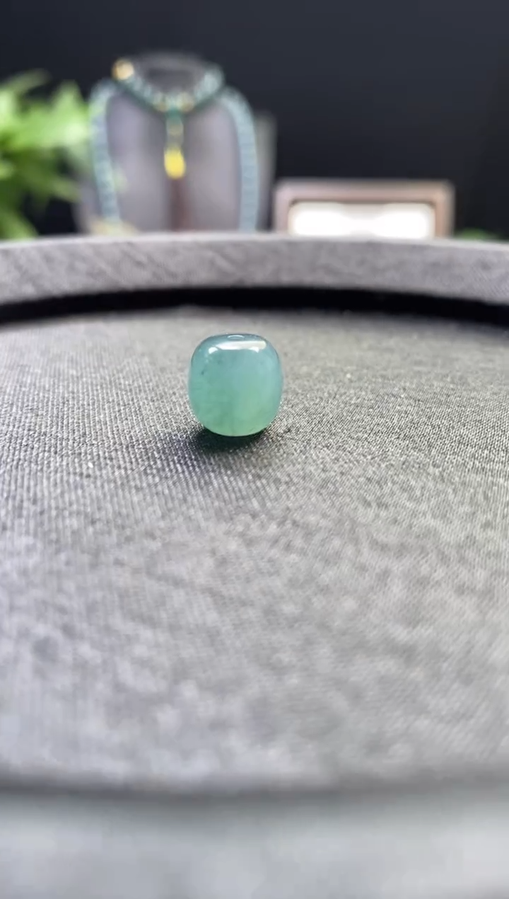 未镶嵌手链翡翠散珠卡10mm左右老型珠