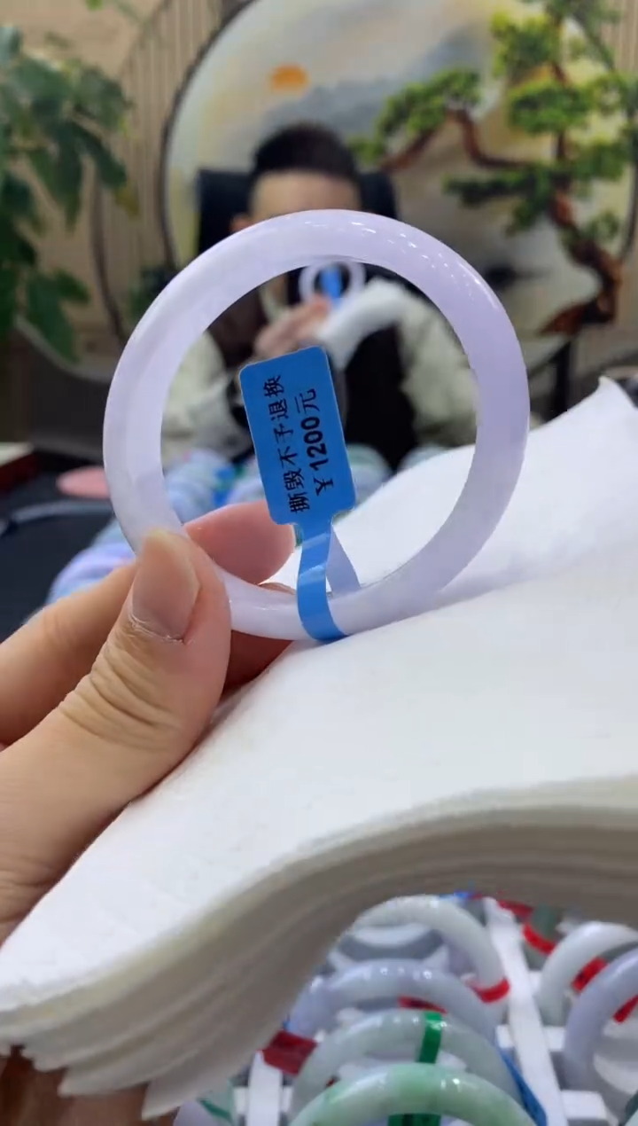 未镶嵌手镯翡翠5614