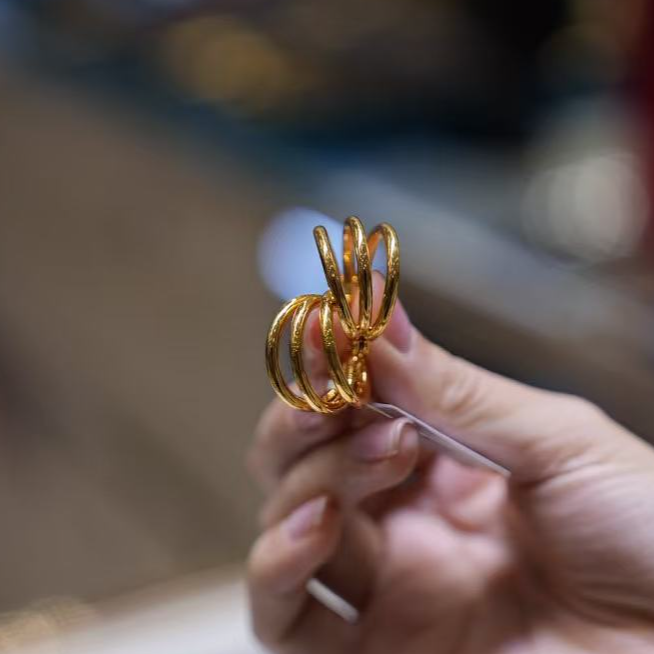 【巧玲专属】足金999三生三世耳环 经典时尚百搭 4.79