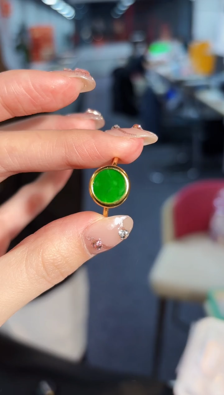 【闪购商品】翡翠戒指未镶嵌缅料A货/支持复检/一件
