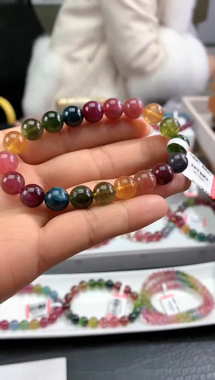 【闪购商品】碧玺手链未镶嵌多样性发一条