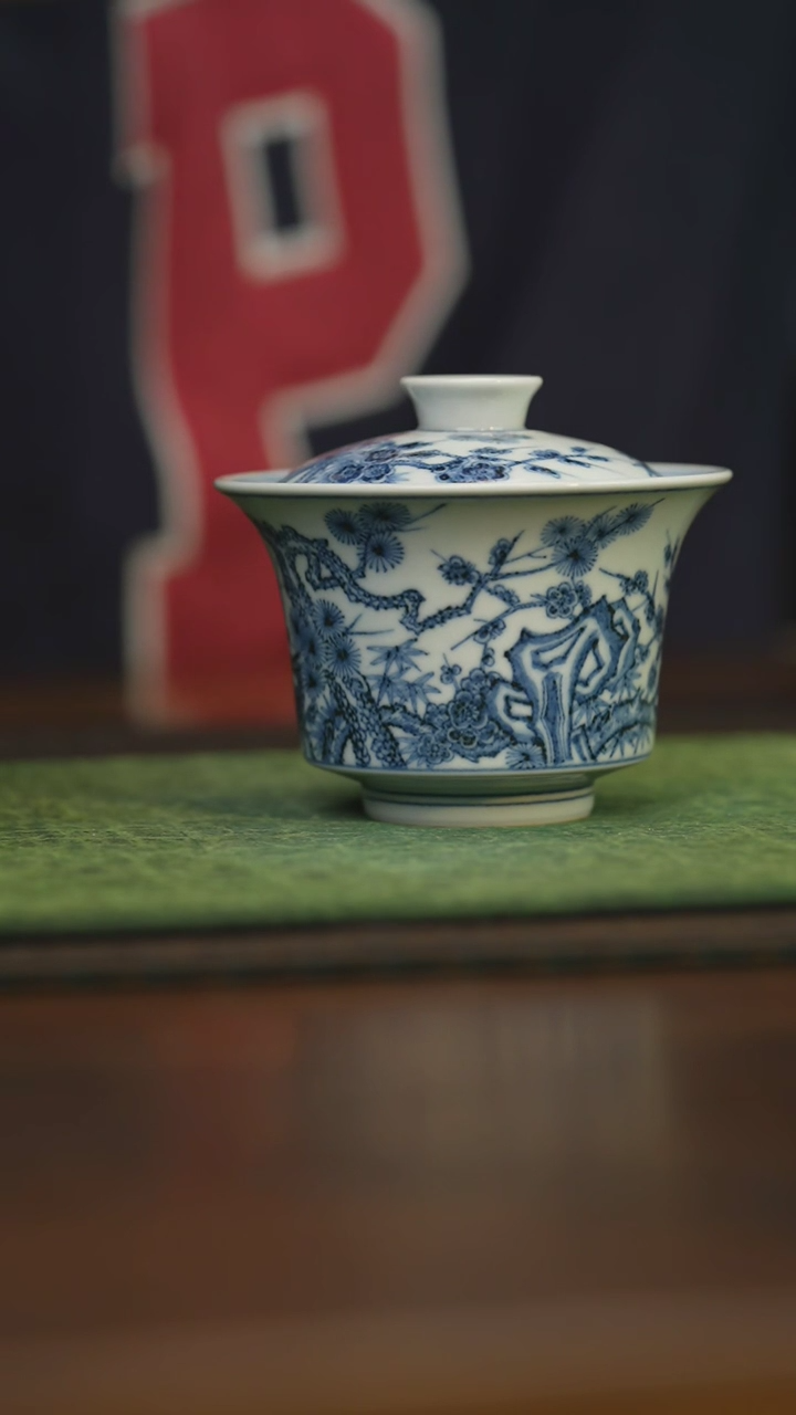 【闪购商品】杯柴窑青花破价福利