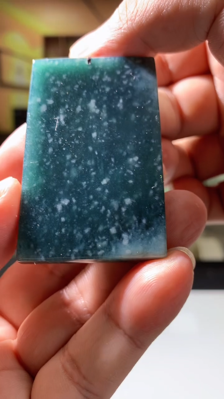 定制翡翠未镶嵌1091hn-毛货挂件9