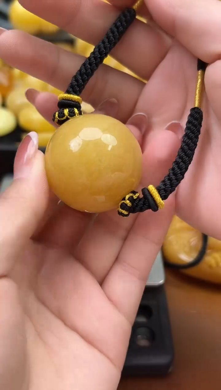 未镶嵌琥珀裸石琥珀蜜蜡吊坠