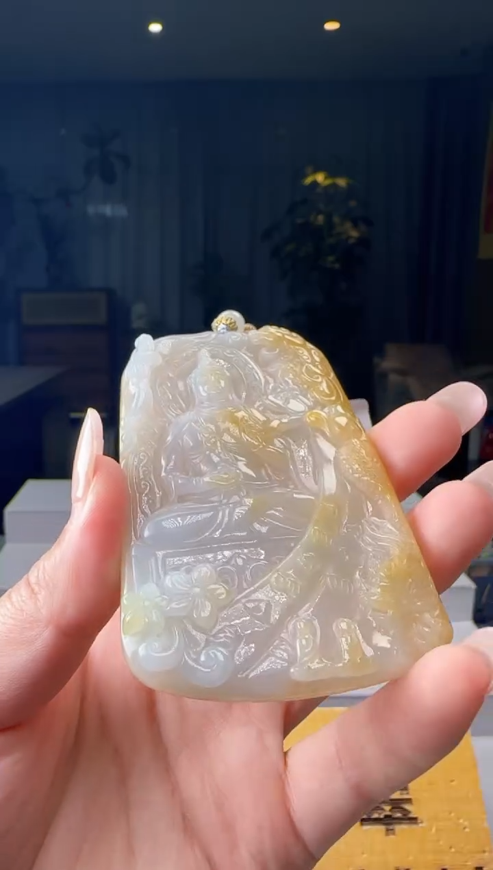 吊坠(不含链)未镶嵌翡翠HH@@