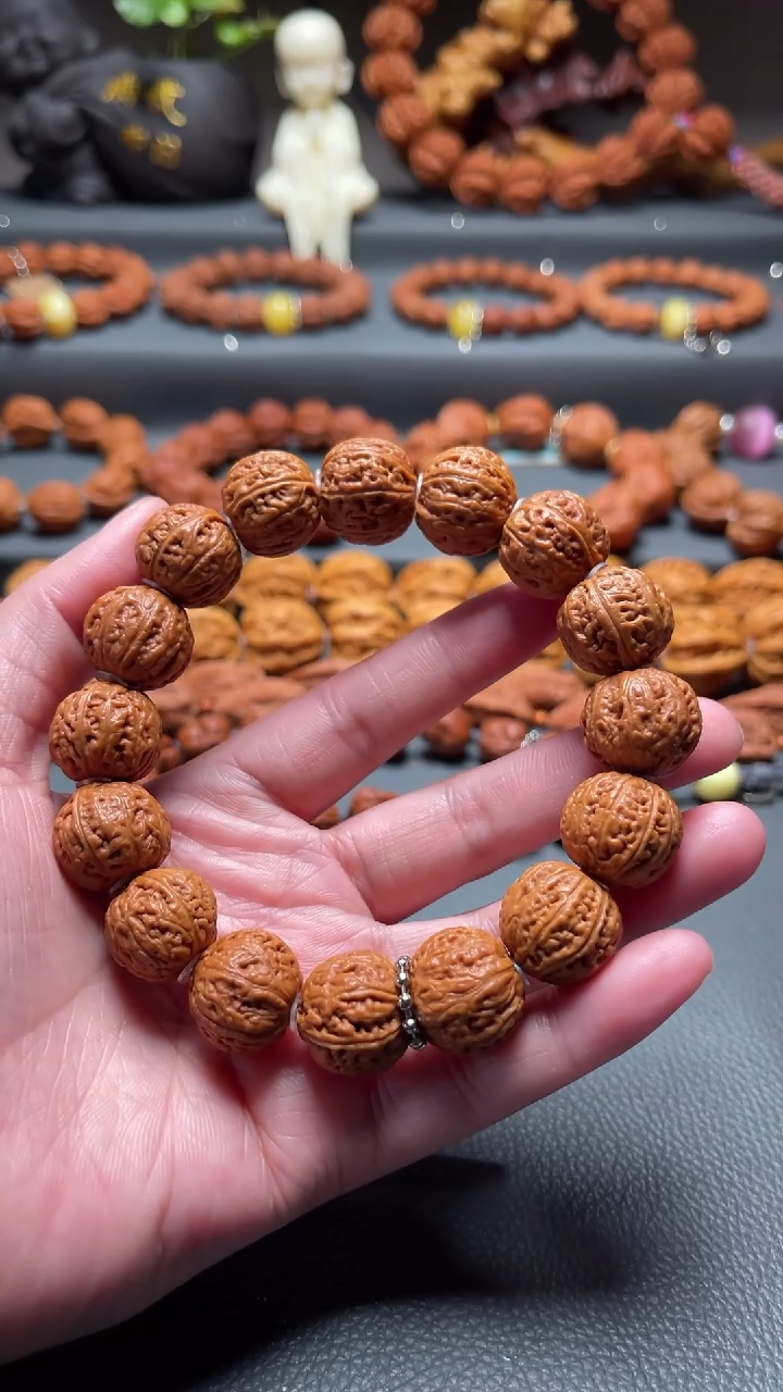 【闪购商品】文玩核桃吊坠文玩手串