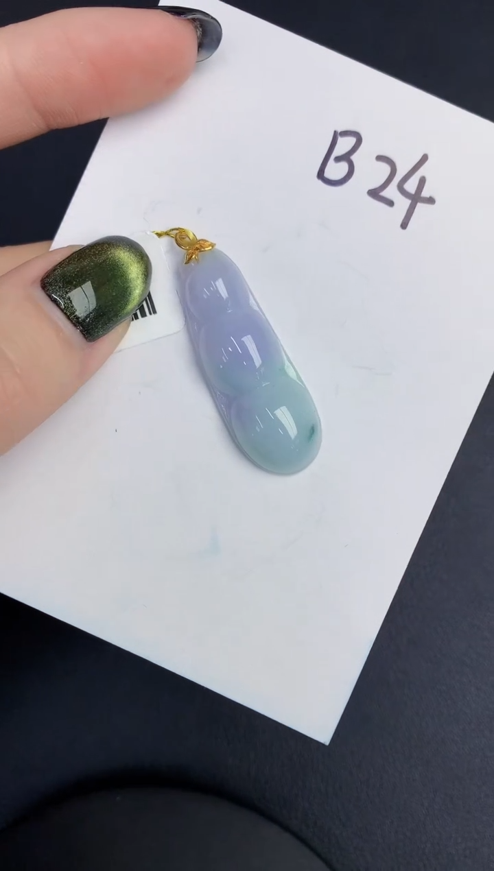 【闪购商品】翡翠颈饰18K金镶嵌000000000