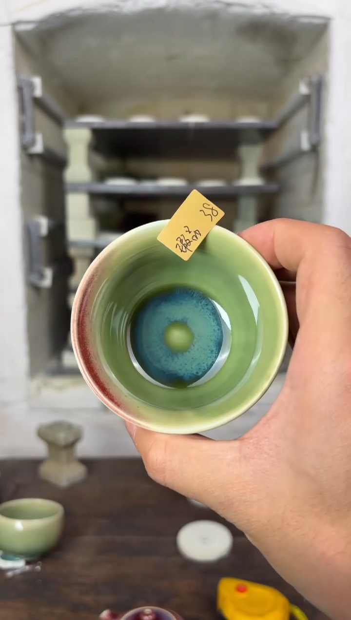 【闪购商品】摆件钧瓷窑变精品茶器