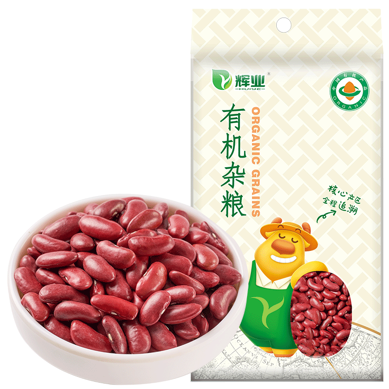 Y/辉业东北有机红芸豆色泽红润豆质粉糯肉质饱满