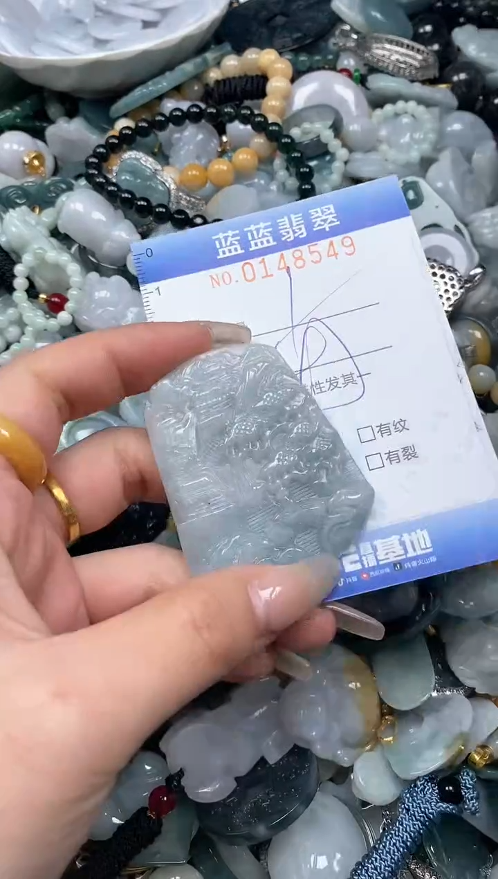 【闪购商品】翡翠颈饰未镶嵌闪购0148549多样性发其一