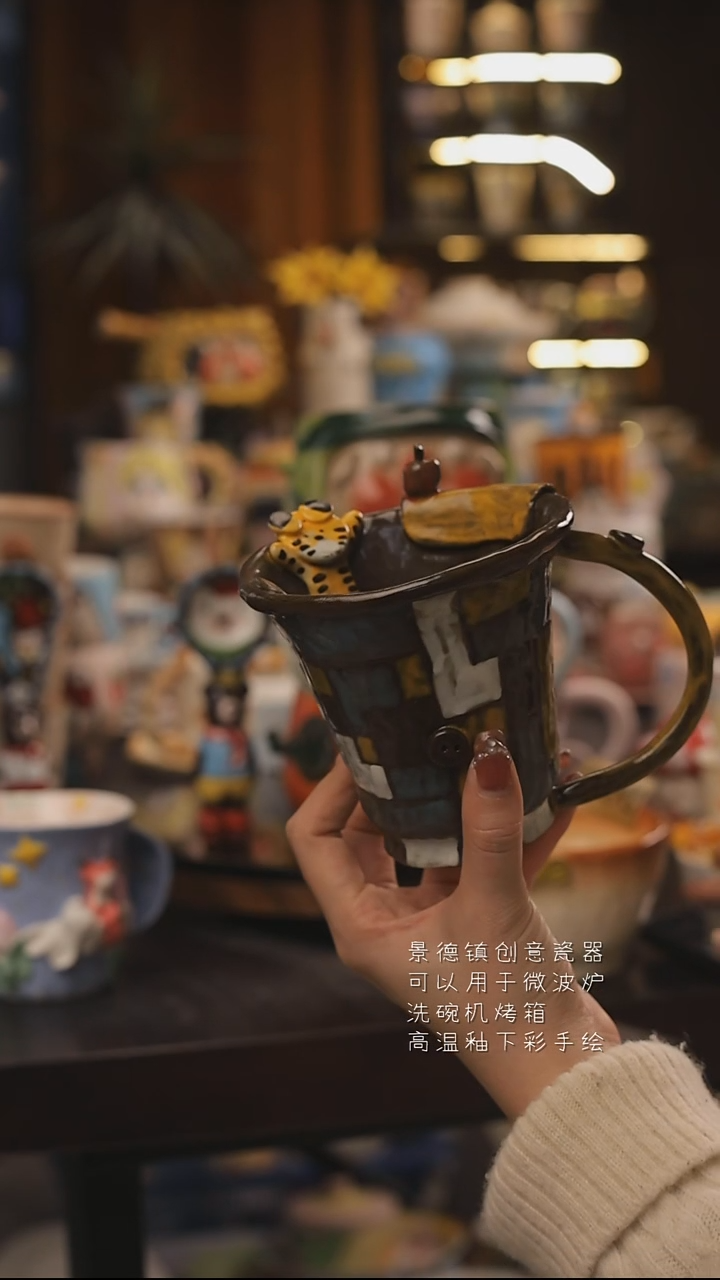 景德镇釉下彩绘设计师款式陶瓷