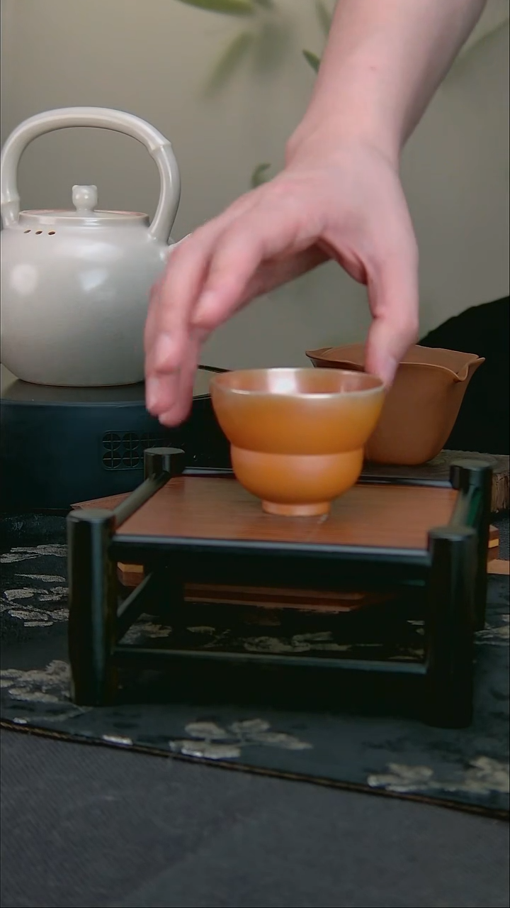 柴烧裸烧  孤品  葫芦杯