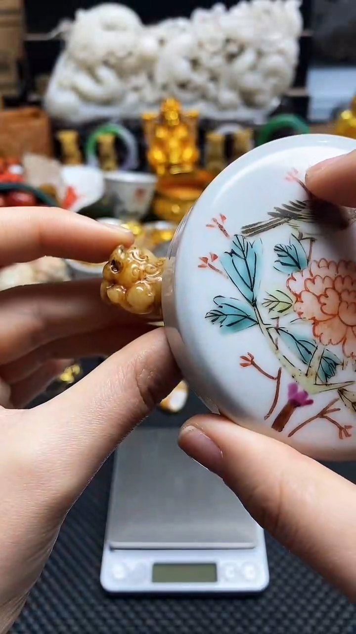 【闪购商品】瓷片瓷片瓷器 摆件1个