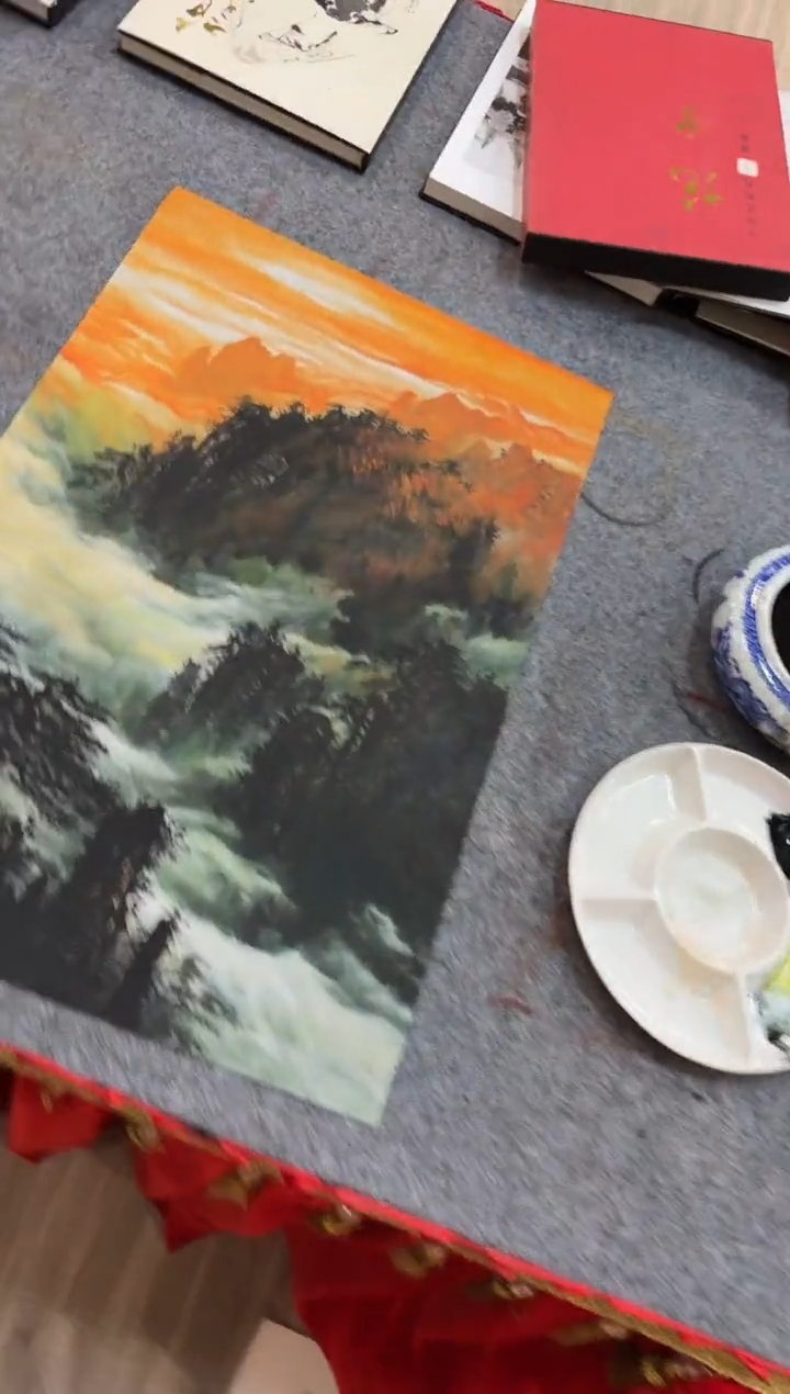 国画2赵隆轩美术馆李庆兴老师作品