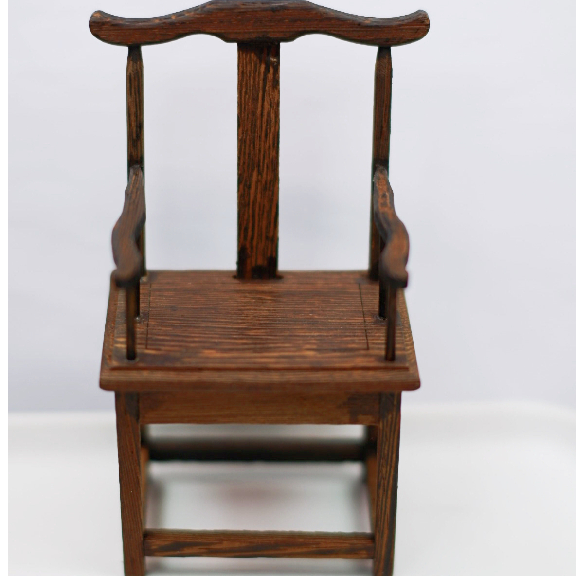 鸡翅木迷你摆件椅子实木家居摆件