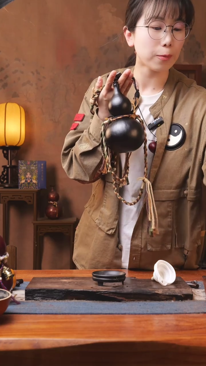 【闪购商品】383号精品大漆葫芦防腐防渗装水茶酒