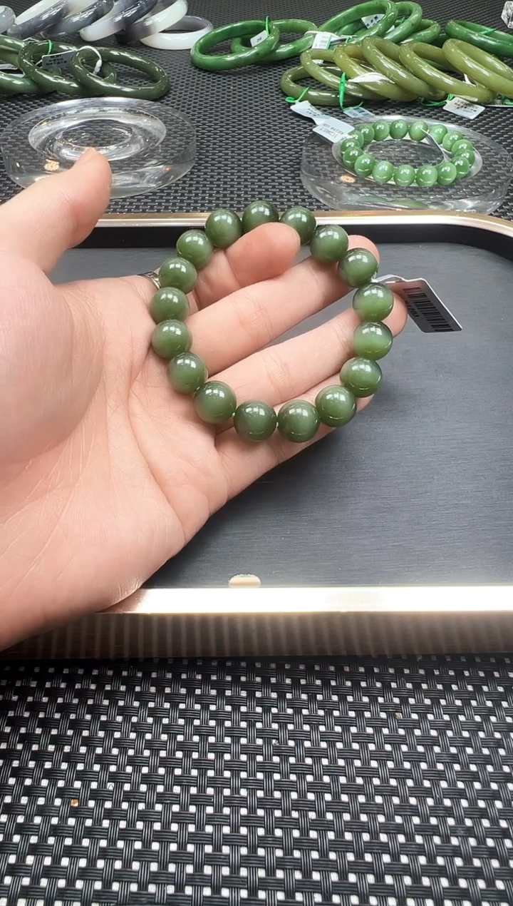 【闪购商品】和田玉手串未镶嵌一条 多样性发1