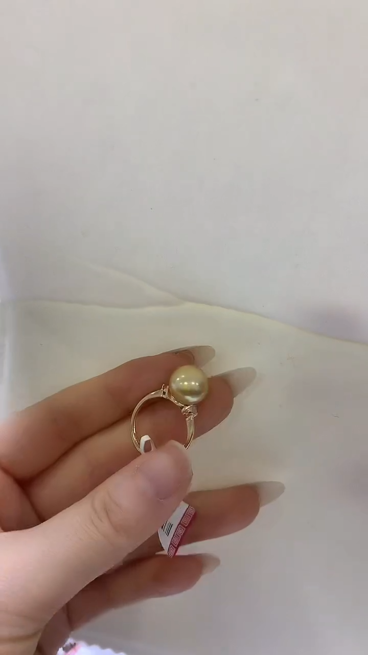 合金无10-11mm金珠戒指
