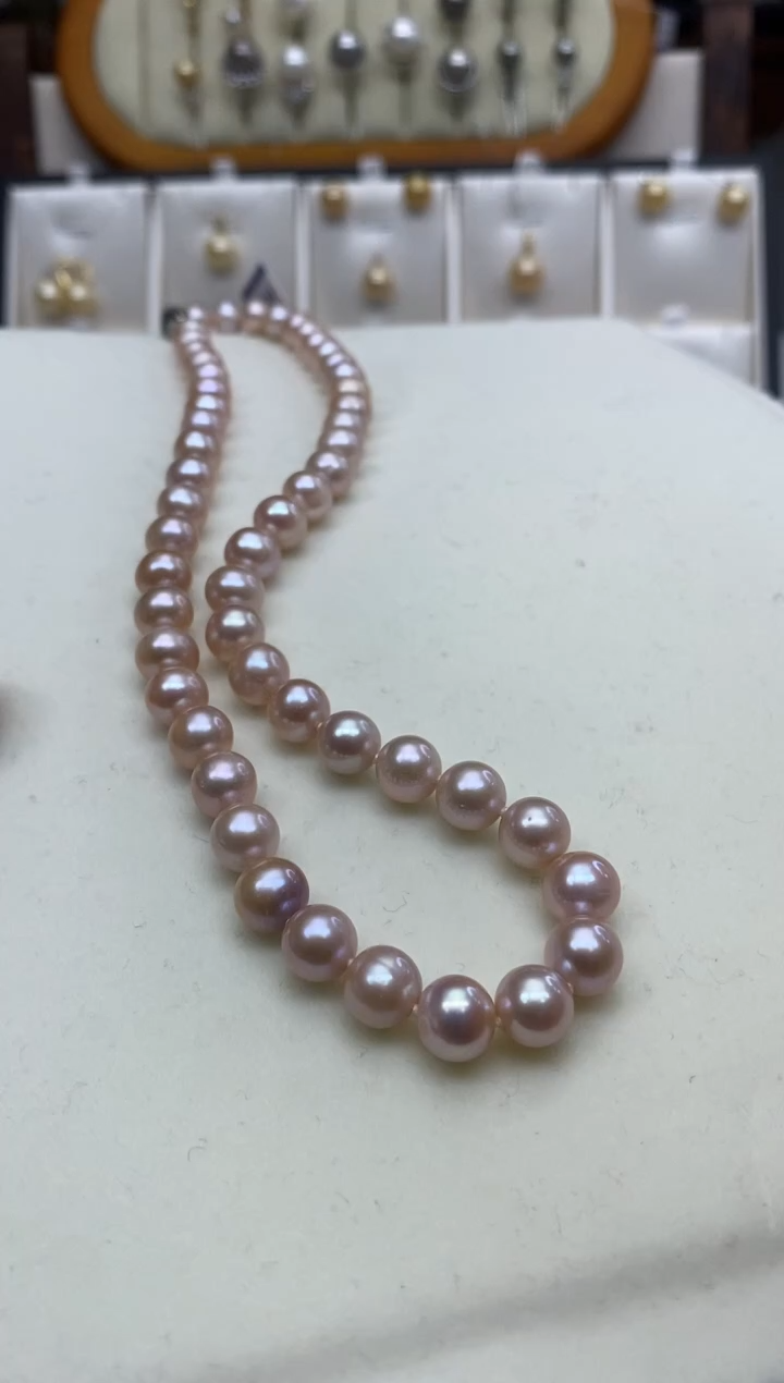 【闪购商品】淡水珍珠项链未镶嵌8-9mm