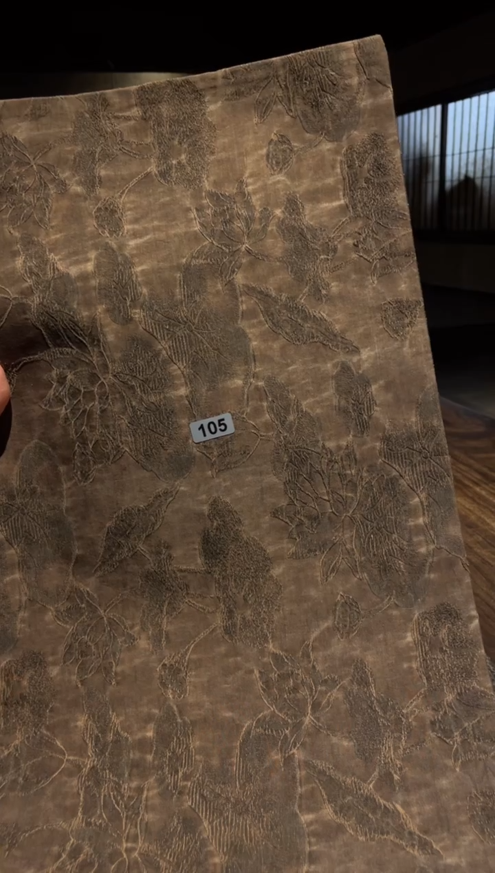 【闪购商品】0荷花纹中号茶席28x63...105