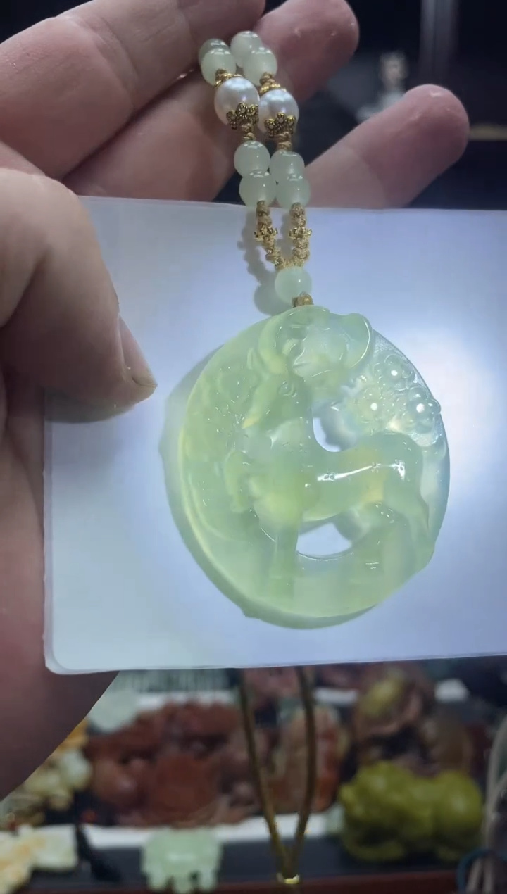 岫玉未镶嵌吊坠·多样性发货*拍一发一