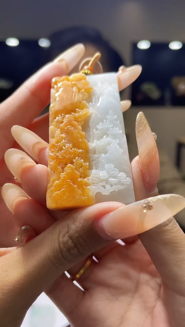 【闪购商品】翡翠颈饰未镶嵌Q-@@LYCC012109