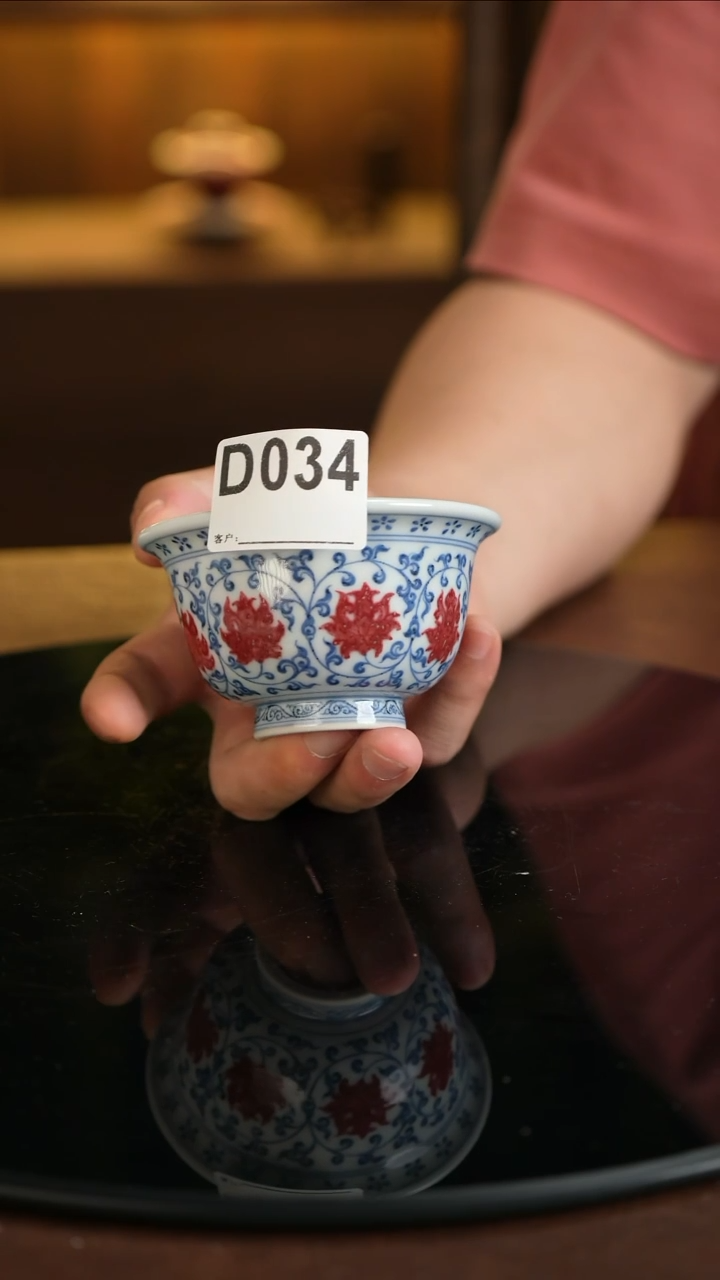 景德镇手工手绘杯