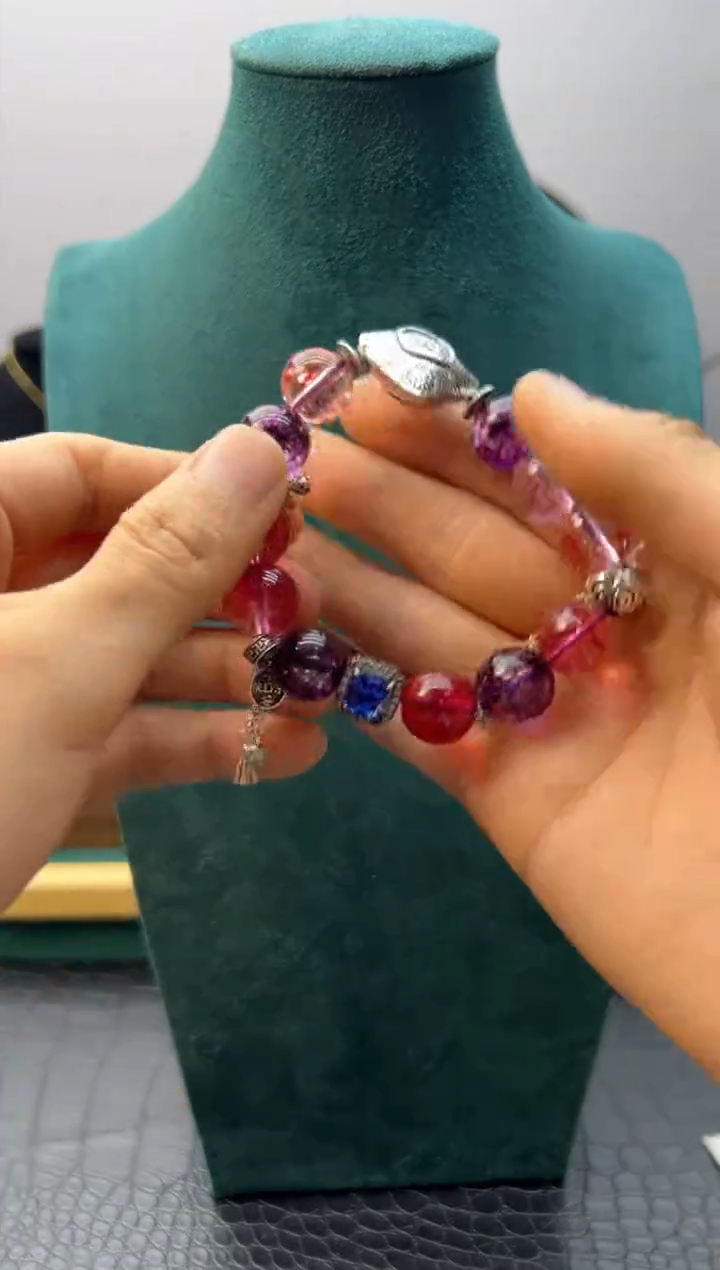 【闪购商品】水晶手链银S925镶嵌S290            