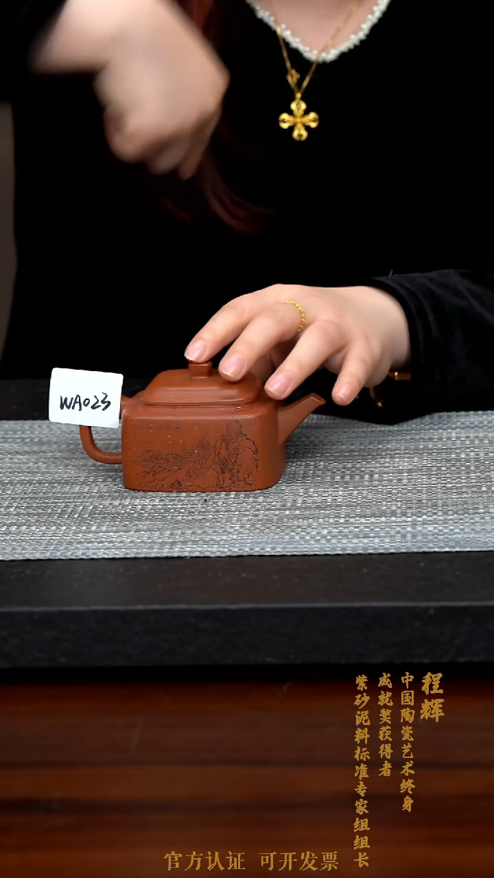 【闪购商品】紫砂茶壶WA023-0206HC