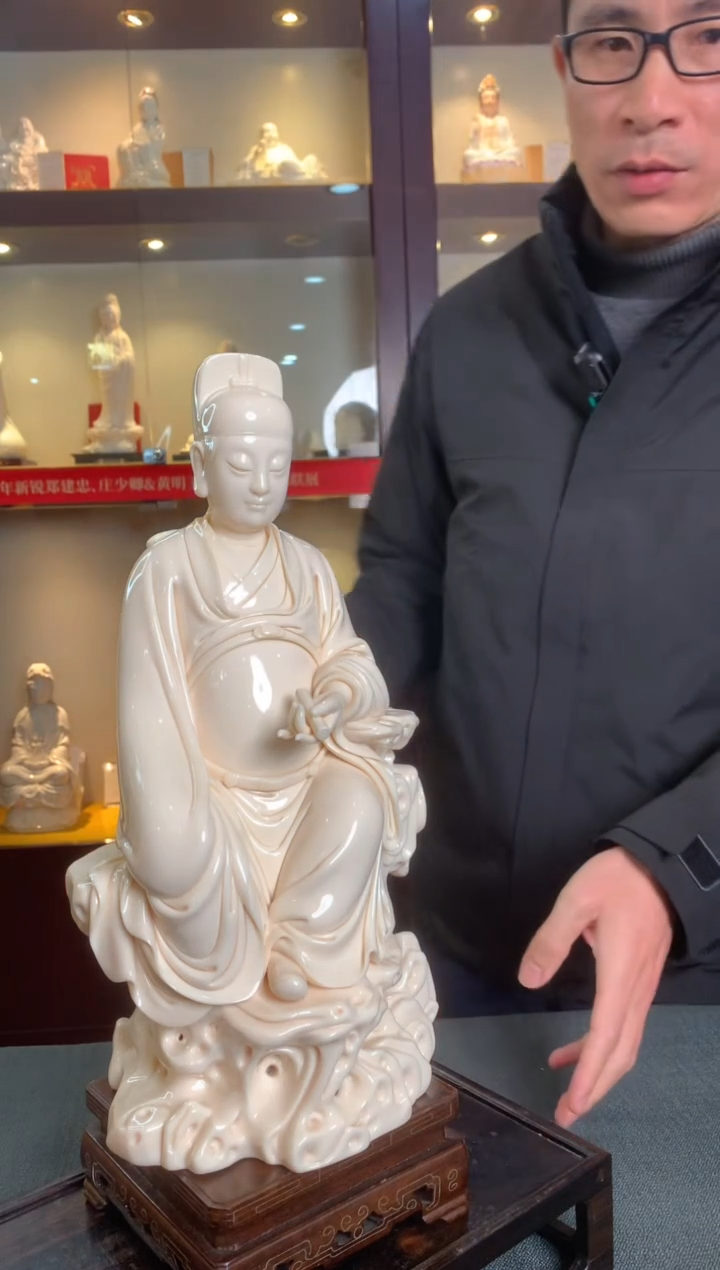 【闪购商品】摆件德化白瓷 文昌帝君