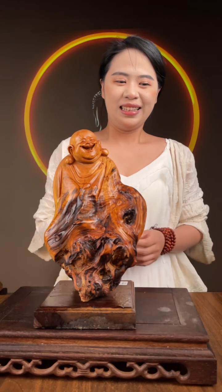 柏木（崖柏）手工摆件,先抢先得! 编号:64