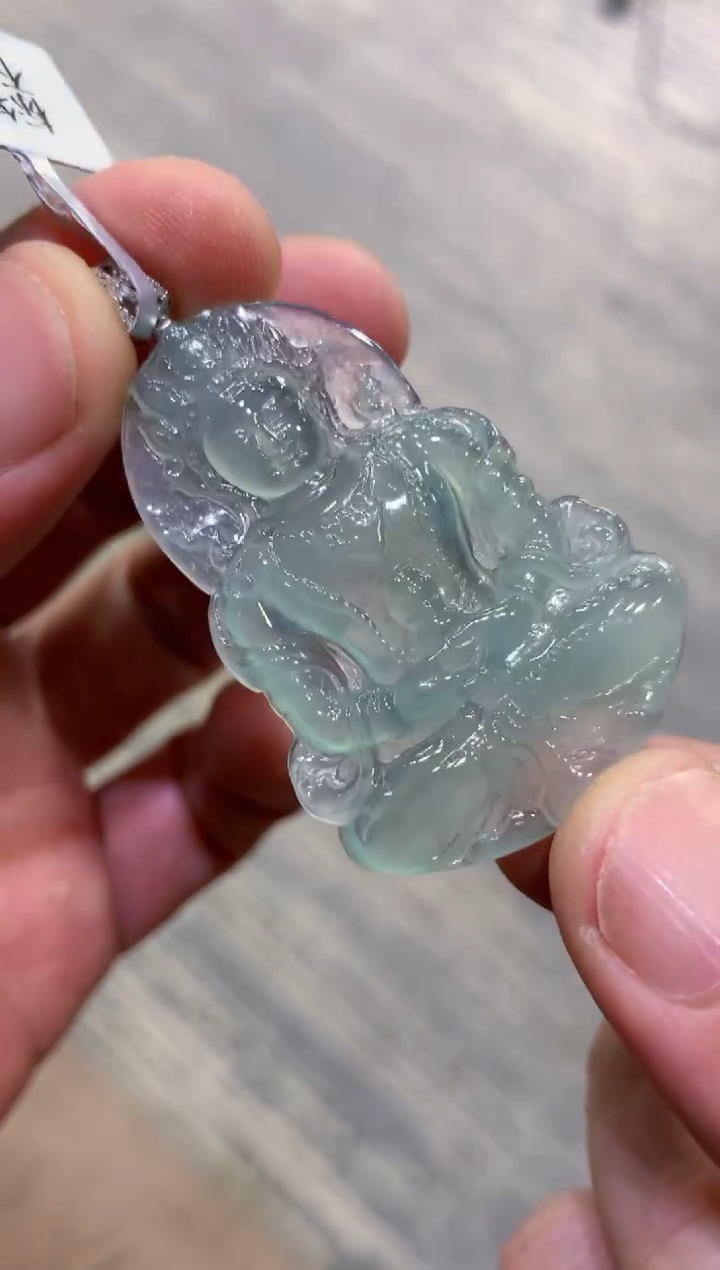 颈饰未镶嵌翡翠天然A货翡翠