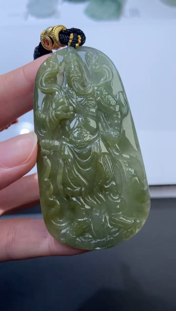 未镶嵌挂件翡翠378965  多人