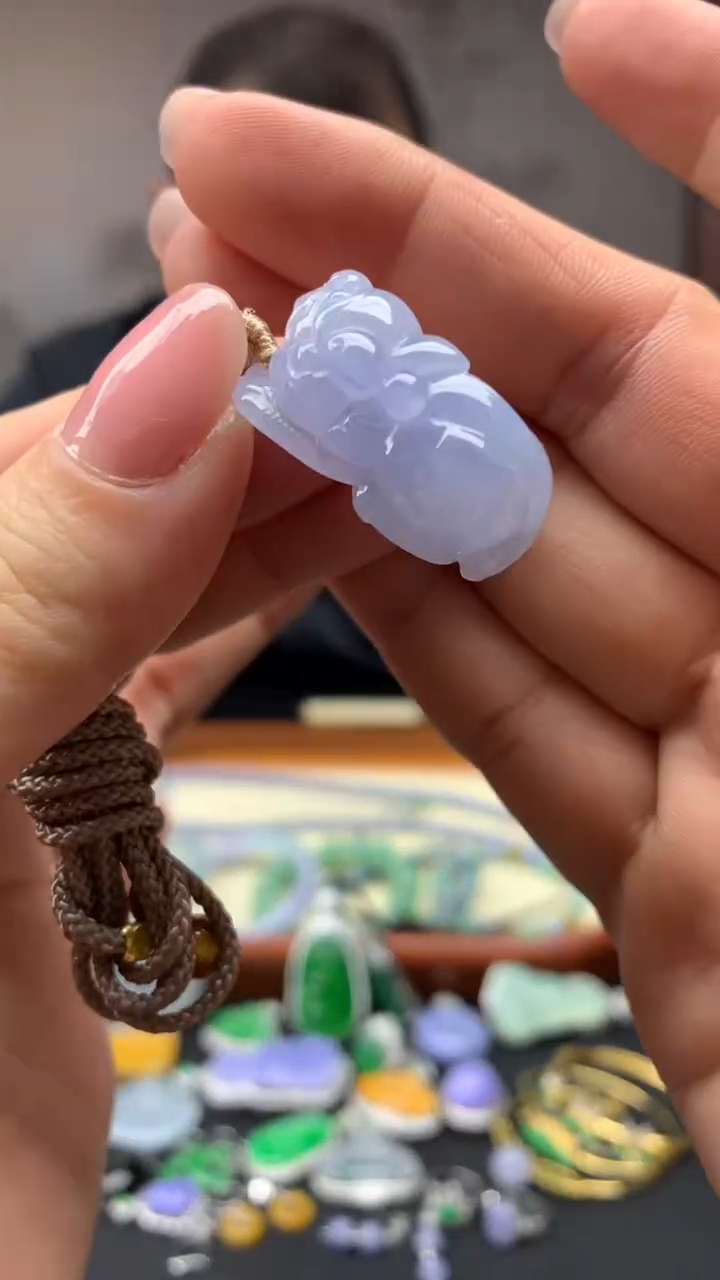 【闪购商品】翡翠颈饰未镶嵌7-天然翡翠