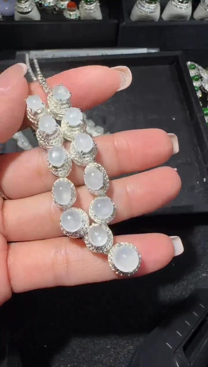 【闪购商品】翡翠套链未镶嵌2614多样性发货拍一发一