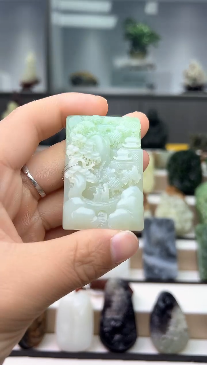 【闪购商品】和田玉摆件未镶嵌吊坠