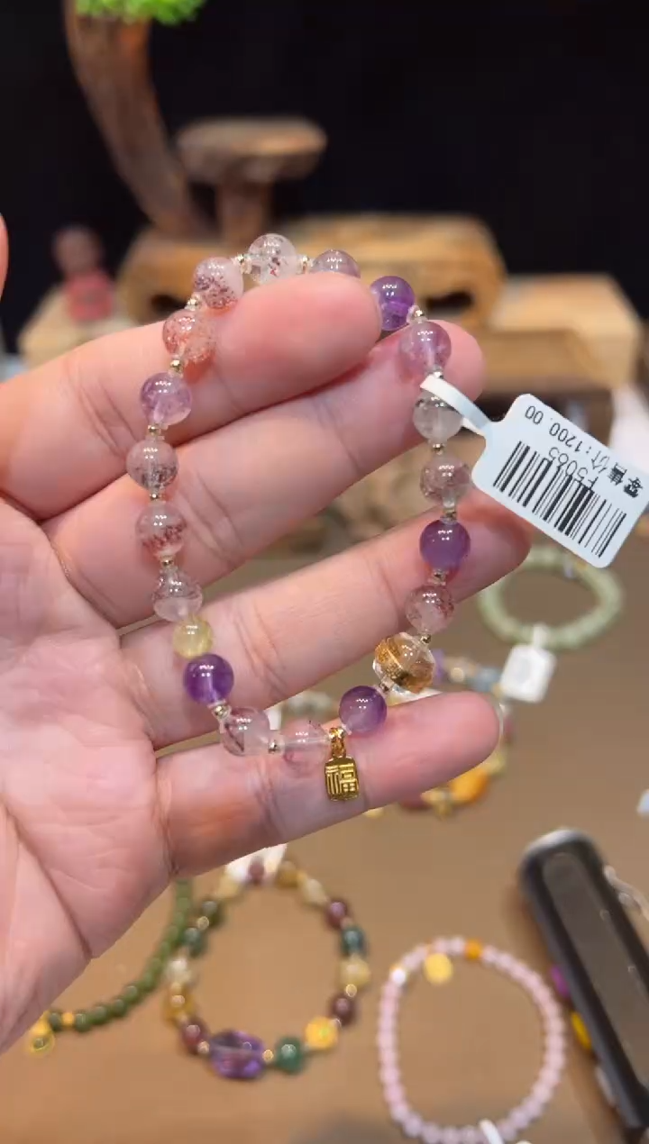 水晶手链未镶嵌手饰@@F5065