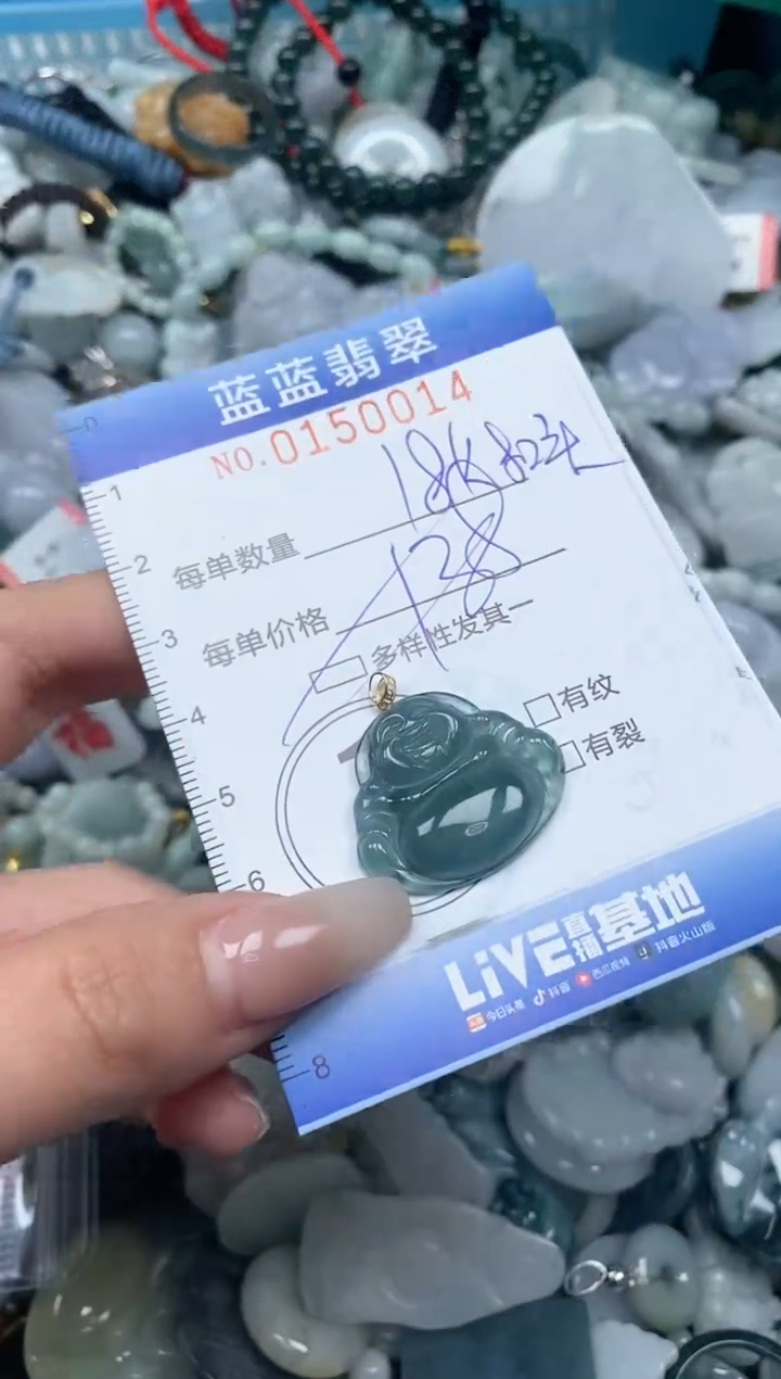 【闪购商品】翡翠颈饰未镶嵌闪购0150014多样性发其一