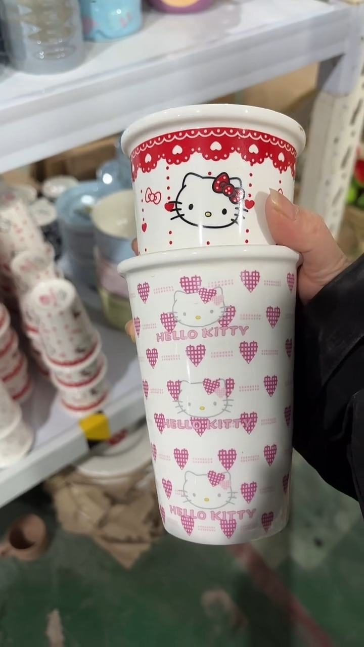 陶瓷手柄款家湖高温陶瓷杯 微瑕