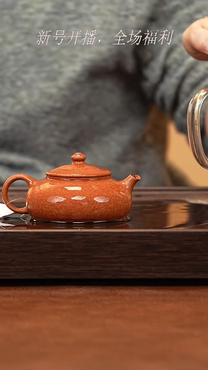 茶壶紫砂25y10黄降坡寒江