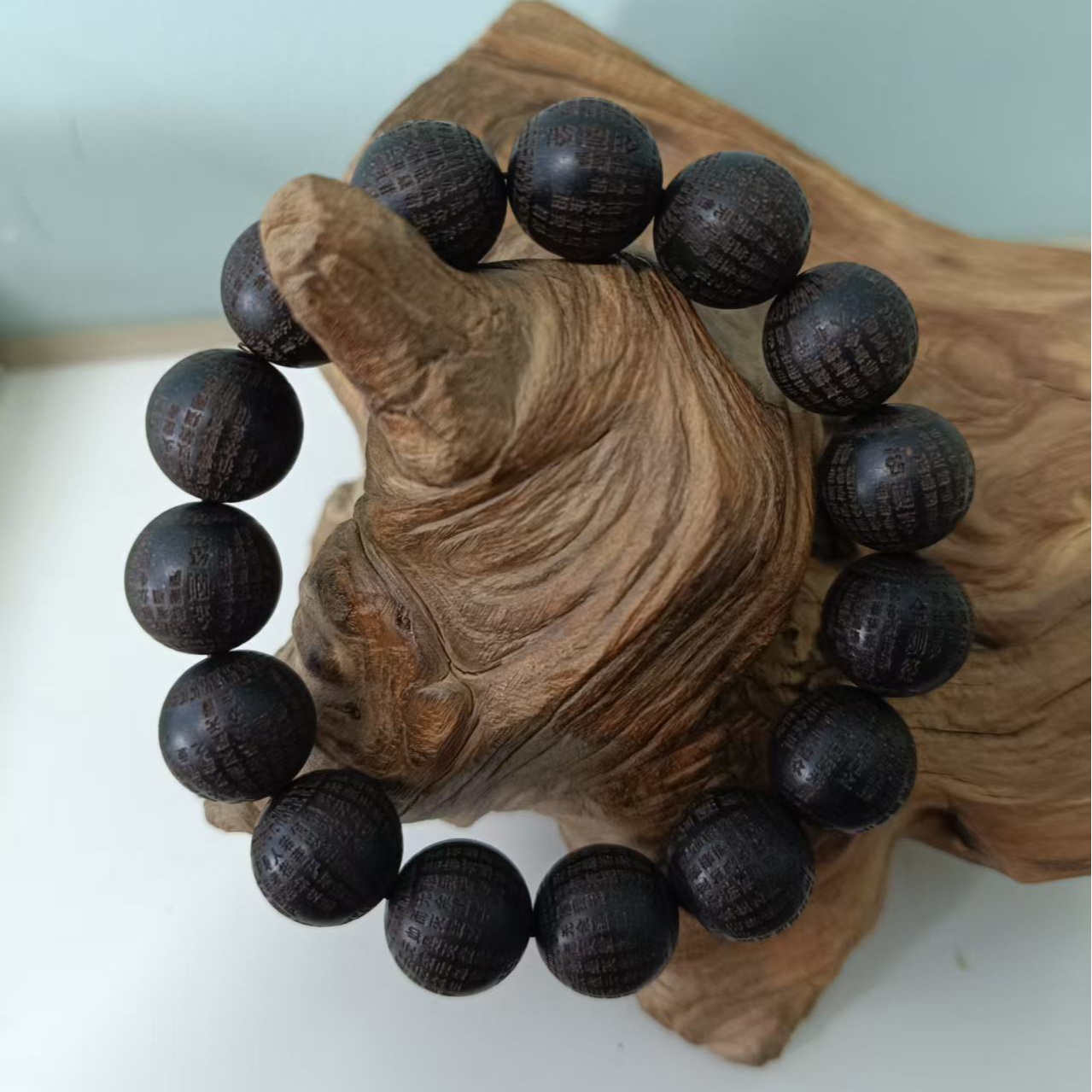 【龙涎香】手工非遗  合香珠手串（金刚经版）